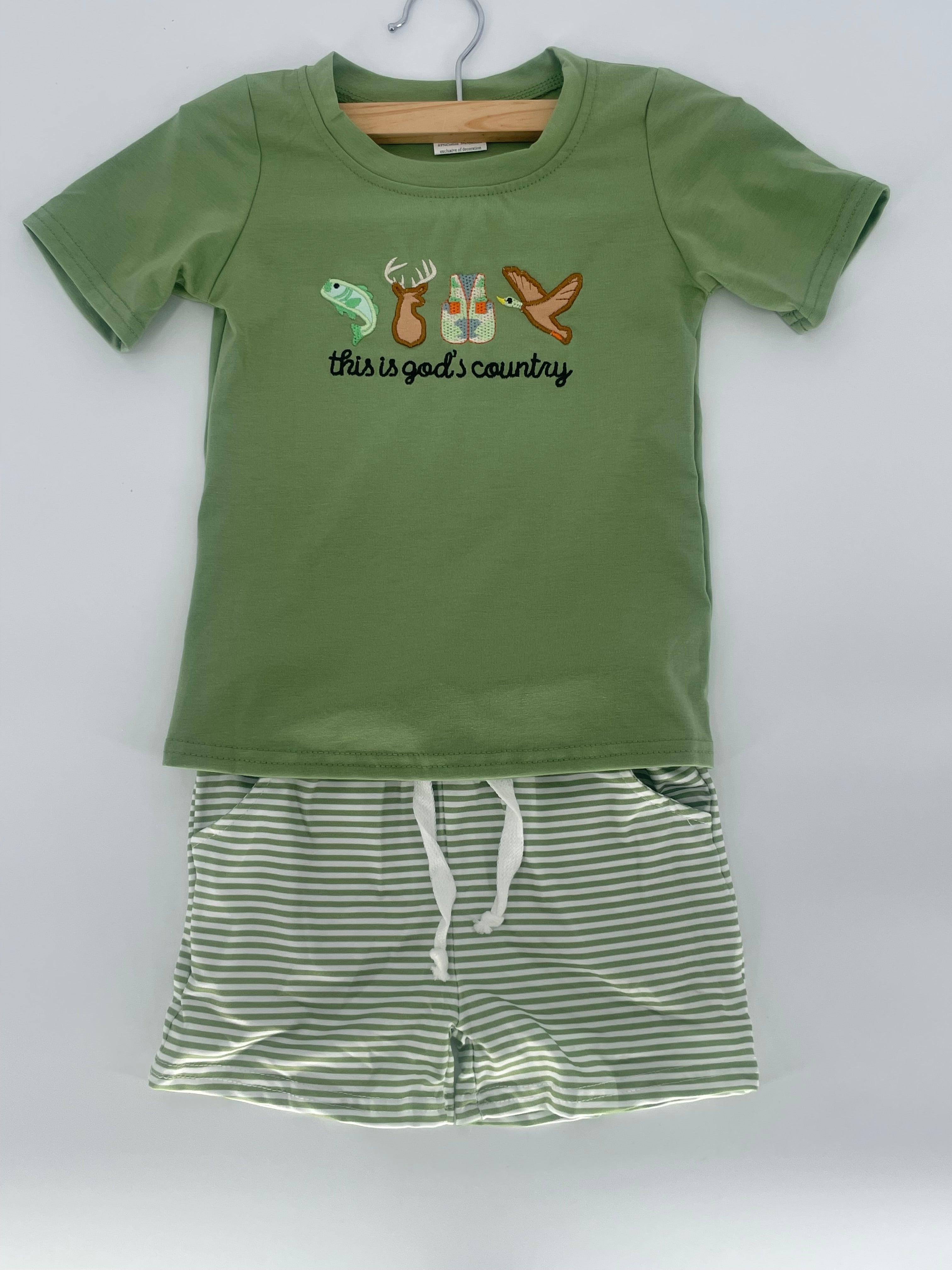 Boys Shorts Set