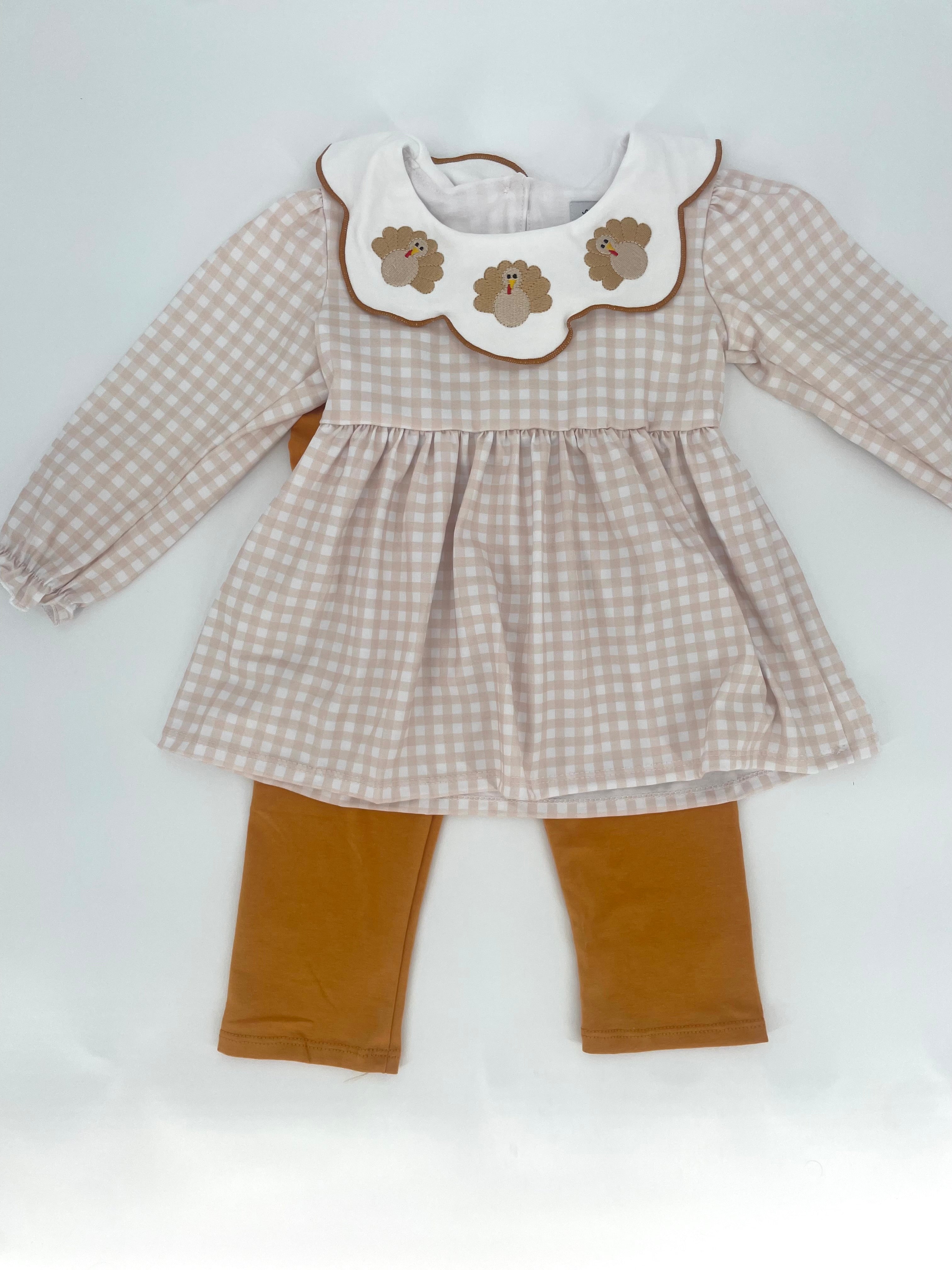 Thanksgiving Girls Pants Set