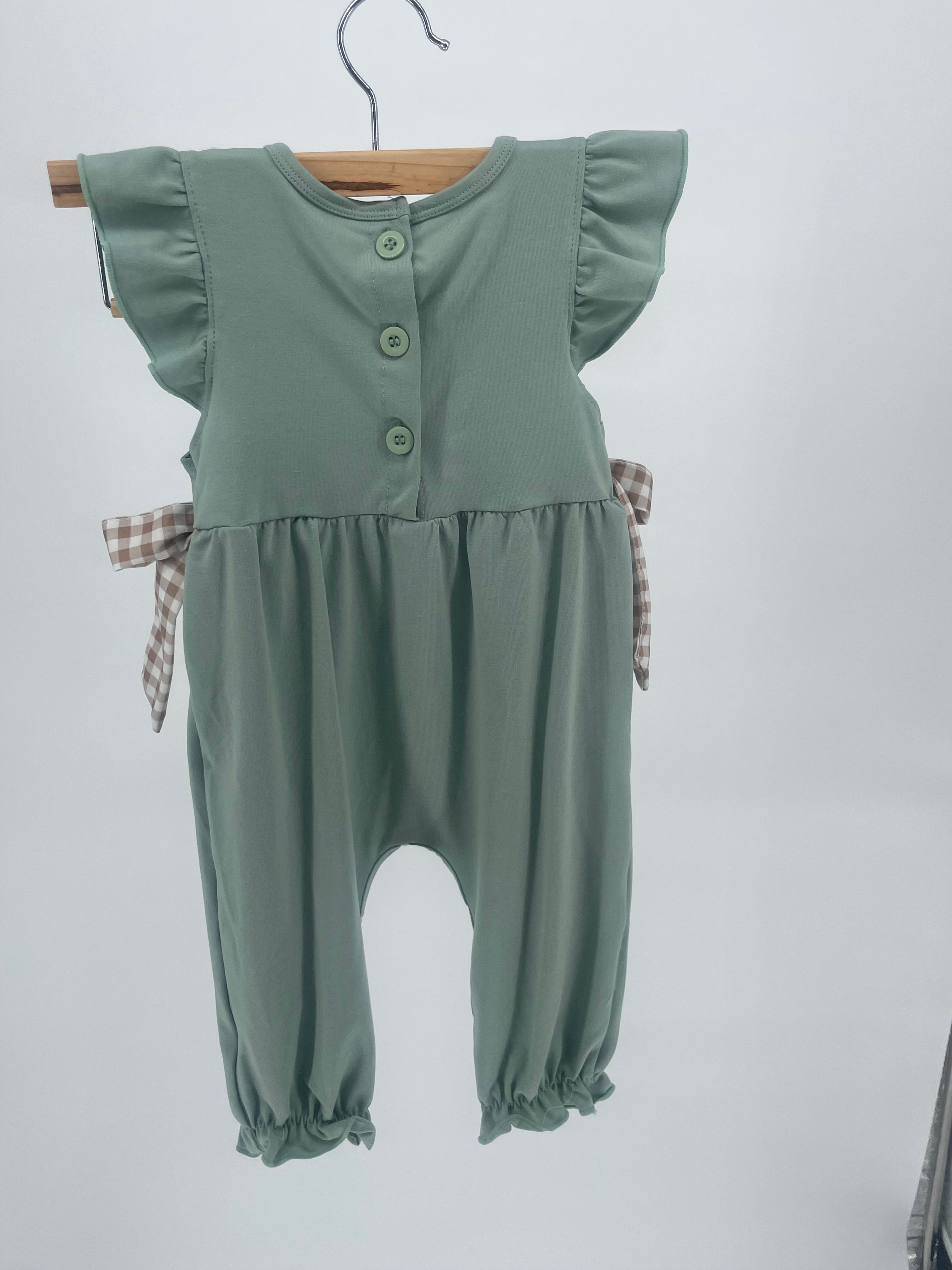 Thanksgiving Girls Romper