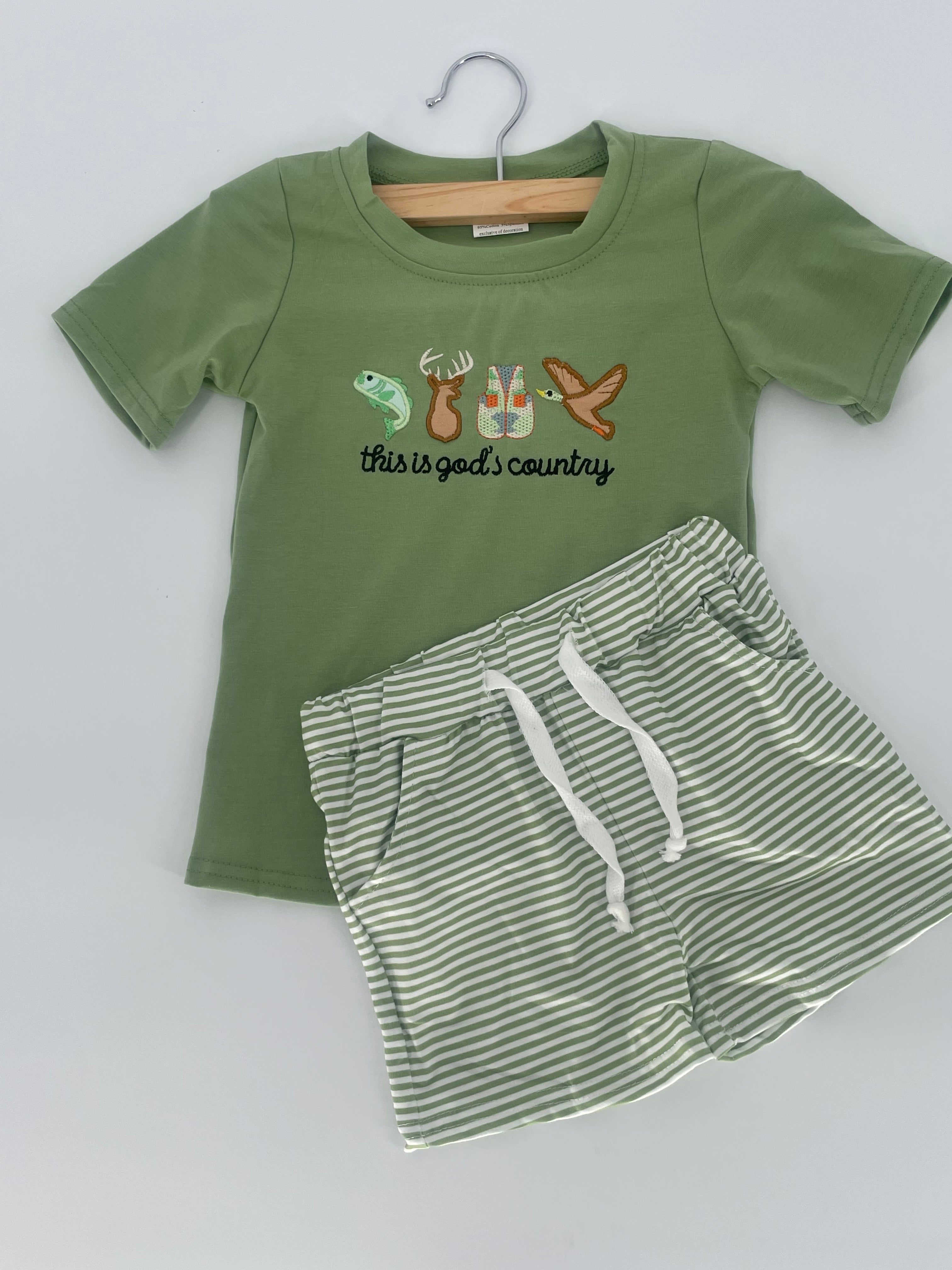 Boys Shorts Set