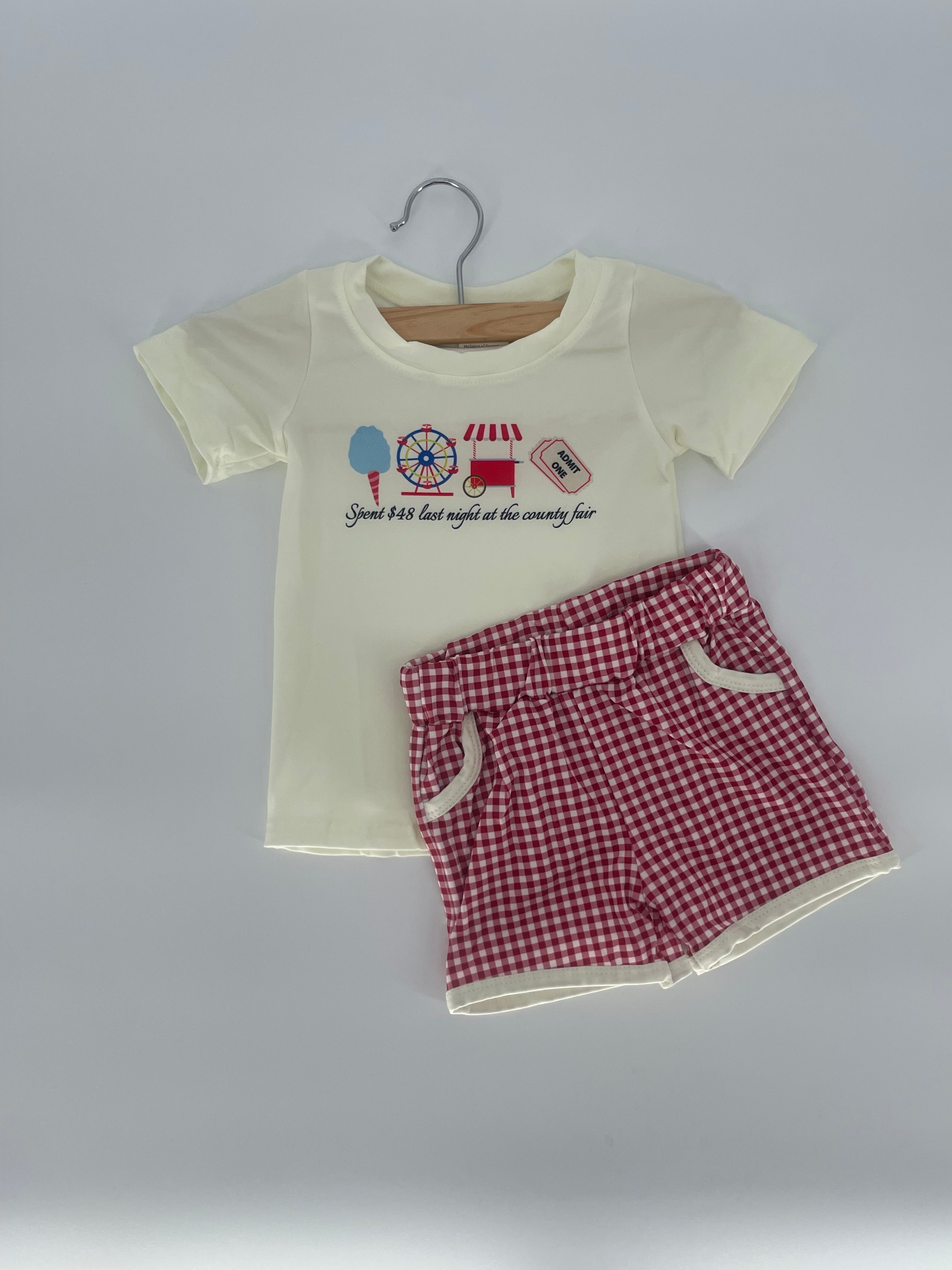 County Fair Shorts Set